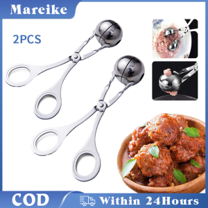 2Pcs Meatball Maker Non Stick Stuffed Meat Ball Spoon Stainless Steel DIY Fish Meat Baller Mould