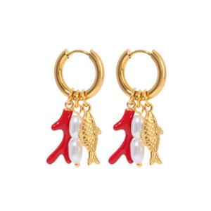 Sturdy and Portable Gold Plated Earrings Accessory for Music Festivals and Holiday Outfits Party Supplies Daily Use