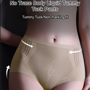 Womens Triangle Pants Summer Antibacterial Liquid Panties