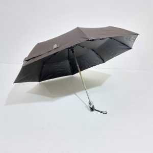 Payung Lipat 3 Automatis Buka Tutup Nylon Lapis Hitam Anti UV 005