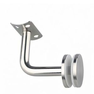 Handrail Connector Stainless Bracket Handrail Konektor Hand Railing Glass Clamp Banister Utk Tangga