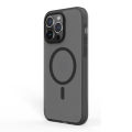 Sanptoch Premium Magsafe Phone Case For iPhone 13 / 14 / 15 Pro Max Translucent Matte Cover For iPhone 15 Plus Military Grade Shockproof Protection Casing. 