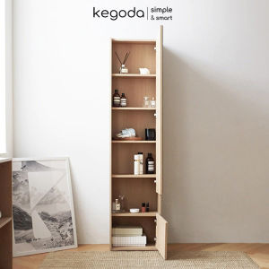 [Giao HCM] Tủ Trang Điểm Decor Có Gương Soi Toàn Thân Đứng Hack Dáng Đẹp 2 Cánh Mở Cao 165cm KEGODA KGD43