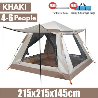 Kanes Tents for camping 4/6 person tent outdoor heavy duty picnic camping portable camping tools and equipment tent