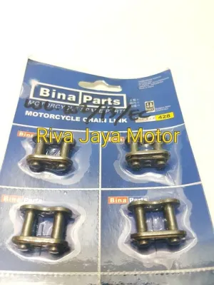 SAMBUNGAN RANTAI MOTOR 428 420 428H RANTE SEPEDA MOTOR