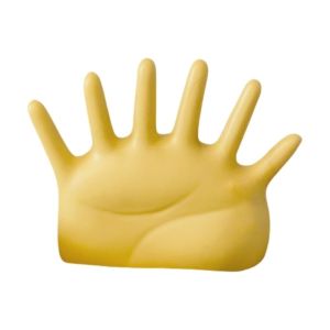 GONG4 Vintage Palm Shape Rings Holder 6 Fingers Resin Jewelry Display Stand Creative Crafts Watch Organizer  Room Bedroom Decor