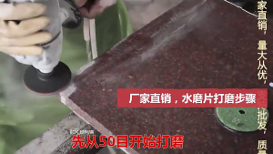 Chuyên nghiệp 100 mét kim cương Phớt đánh bóng bánh xe mài cho bê tông Granite Marble ướt đánh bóng các ứng dụng