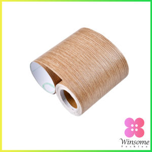 Winsome บัวเชิงผนัง ลายไม้มีกาวในตัว ความยาว 5 m บัวติดขอบผนัง คิ้วติดขอบผนัง ลายไม้คล้ายจริง wallpaper tape