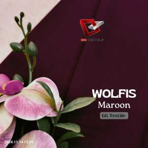 [1 Meter] Kain Wolfis Premium / Kain Wolpeach Original Import Grade A Super