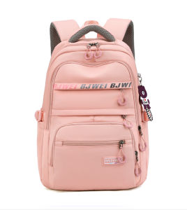 SPSBAGS#4015  FASHIONABLE SCHOOL BACKPACK NYLON MATERIAL FOR WOMEN WITH LARGE CAPACITY