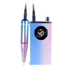 40000RPM Nail Drill Machine Rechageable Portable Powerful Electric Nail File Professional Nail With LCD Display Nail Salon Tool