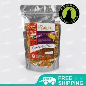 SEMPATI Ultra Gold Canary & Finch Goc Pakan Harian Burung Kenari Gold Finch ULGOLD