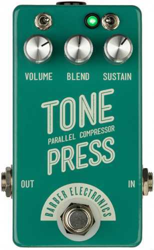 Barber Electronics Tone Press Compressor V2 in Mint Turquoise