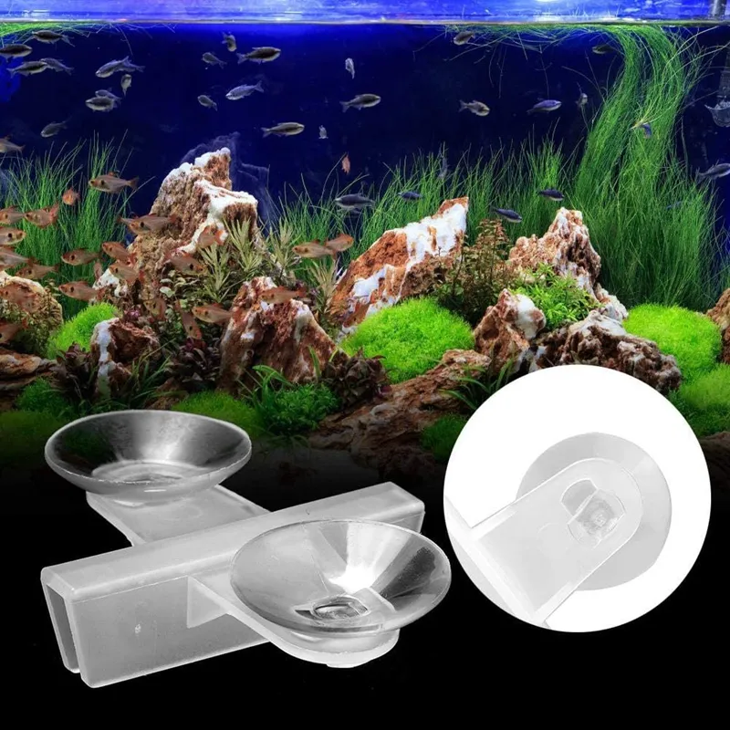 Aazon.co : DGZZI Suction Cup Holder 12PCS White Aquariu Fish Tank