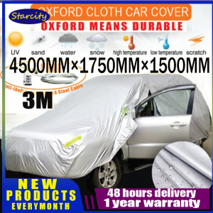 6 Layers Car Cover Waterproof Outdoor Full Cover UV Protection with Zipper for Sedan/SUV Vios Wigo Honda City Honda Civic Mirage G4