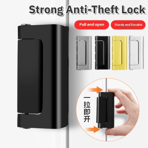 Strong Anti-Theft Lock Buckle Indoor Door Safety Pin Door Buckle Anti-Theft Latch Hardware Guard Clasp Door Bolt 强力防盗锁扣