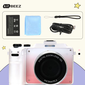 KP-3 Digital Camera 64MP WIFI 4K DSLR Camera Autofocus Vlog Camera 18X HD Digital Zoom 1450mAh