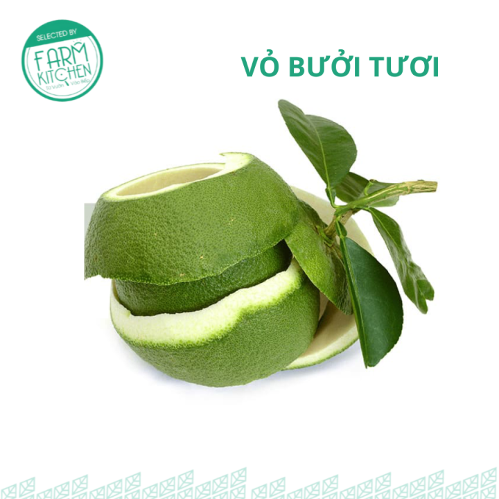 Vỏ bưởi gội đầu tươi làm sạch dùng nấu gội, làm tinh dầu bưởi | Lazada.vn