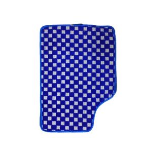 ✨ For Proton Saga 2/Iswara C20/MK2 ✨ THAI DADU CHESS DICE Floor Mat Universal Car Carpet Car Floor Mat Anti Slip Front 2pcs + Rear 3pcs Thickness 0.5cm Thailand Style Black Red Black Pink Black Blue Black Purple Black Grey Blue Grey Blue Red 格子地毯