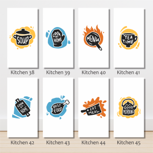 Hiasan Dinding Ruang Makan Aesthetic Walldecor Pajangan Dinding Lukisan Dinding Kitchen 052