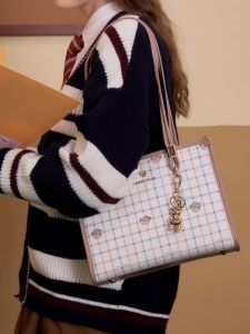 Túi Chính Hãng TTWN Bea.r Fulltag Túi Hãng Check Code Da Đầy Đủ Size 28cm (Auth Tuồn)