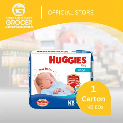 [Klang Valley] Huggies Tape Dry SJP - NB 4x80S