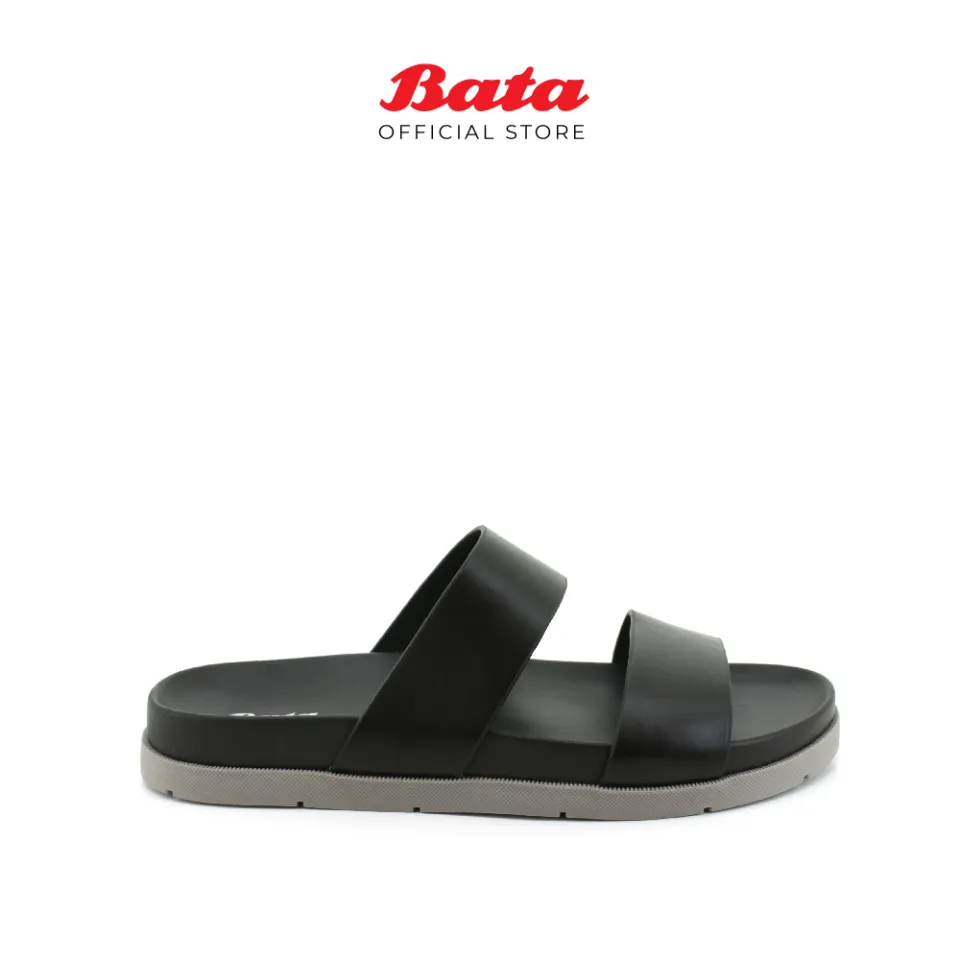 BATA Men's Synthetic Slip On Slippers Flip Flop Open Toe Rubber Sole  synthetic | eBay