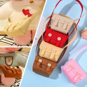 DOWNA Đối với đồ chơi 30cm Trang trí nội thất Đồ chơi trẻ em Túi đựng đồ chơi sang trọng cho búp bê Phụ kiện búp bê Túi trang phục cho búp bê Duck Túi đeo vai búp bê