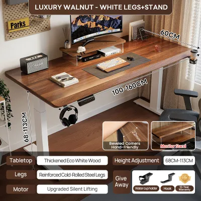 【30-Day Free Trial】Xpanse Electric Office Table For Computer Adjustable Study Table Gaming Table
