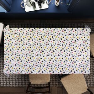 Taplak meja/Alas meja makan persegi panjang motif aesthetic estetic LP