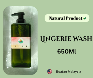 Lingerie Laundry Detergent 内衣裤洗衣液 650ml - Green