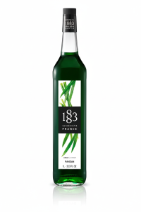 1883 MAISON Routin Pandan Syrup 1L - Premium French Flavor Syrup