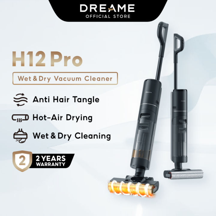 Dreame H12 Pro Wet and Dry Cordless Vacuum Cleaner 2 Edge Cleaning 99.9 ...