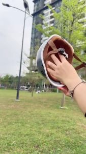 Nón Bảo Hiểm Thời Trang - Chất Lượng - Giá Rẻ Mũ Nón Bảo Hiểm Nửa Đầu Kiểu Dáng Cá Heo DANSHOP