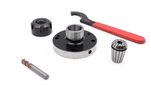 ZZSA 1set Diameter 125 100 80mmFlange Spindle head connecting disc Fixture ER16 ER25 ER32 ER40 Chuck For CNC Milling Lathe Tool 9N5Q1