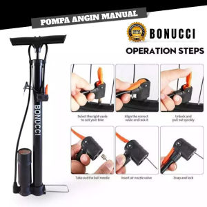 Pompa Angin pompa air botol pump Sepeda Motor Mobil Tabung Meter/ High Pressure Pompa Angin Portable Untuk ban mobil dan pompa angin motor