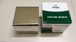 Hộp đựng giấy vệ sinh cao cấp inox 304. Hộp giấy vuông đựng đa năng các loại giấy vuông tròn có lõi hoặc không lõi.