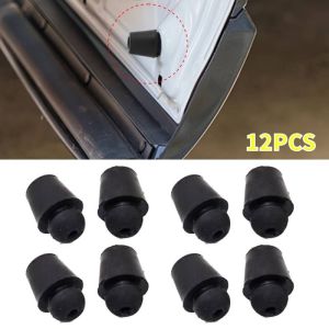 12PCS Universal Rubber Door Stopper Car Shock Absorber Soundproof Bumper Cushion Auto Parts