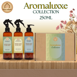 Kasa Adore | AROMALUXXE 250ml COLLECTION | Room and Linen Spray Set