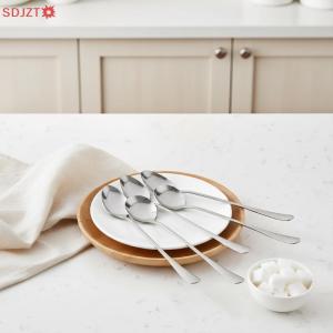 🚚【Local Express Delivery】🚚 Stainless Steel Spoon Long Handle Coffee Spoon Ice Cream Stirring Spoon Meal Tableware Spoon Household Dinner Spoon Fruit Fork