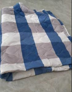 Chăn mền cotton chần bông dùng 2 mặt giặt được máy giặt đắp thoáng mát 1.6x2m cao cấp