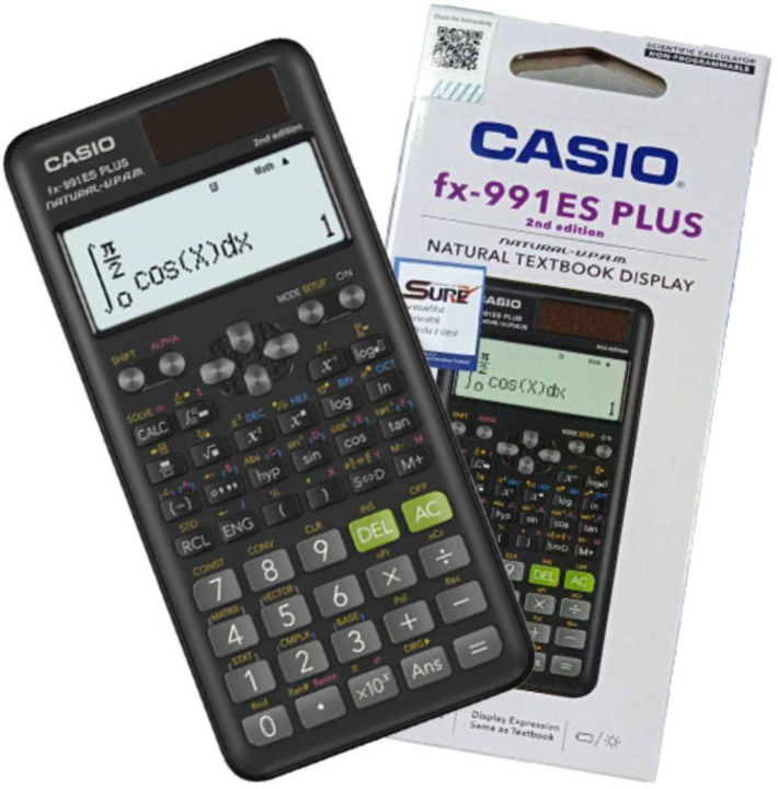 Buytu/เครื่องคิดเลขวิทยาศาสตร์ Casio Fx-991es Plus 2nd Edition | Lazada ...