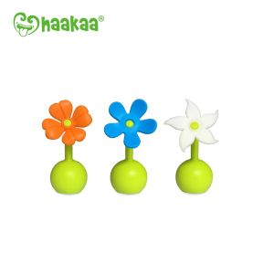 Nút hoa chặn cốc hứng sữa Haakaa. Chất liệu silicone cao cấp an toàn. Không chứa BPA PVC và phthalate. Giữ lại đặc tính của sữa mẹ