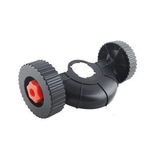 Electric Lawn Mower Auxiliary Wheel Cordless Lawn Mower Hand Push Wheel Grass Cutter Trimmer Wheel