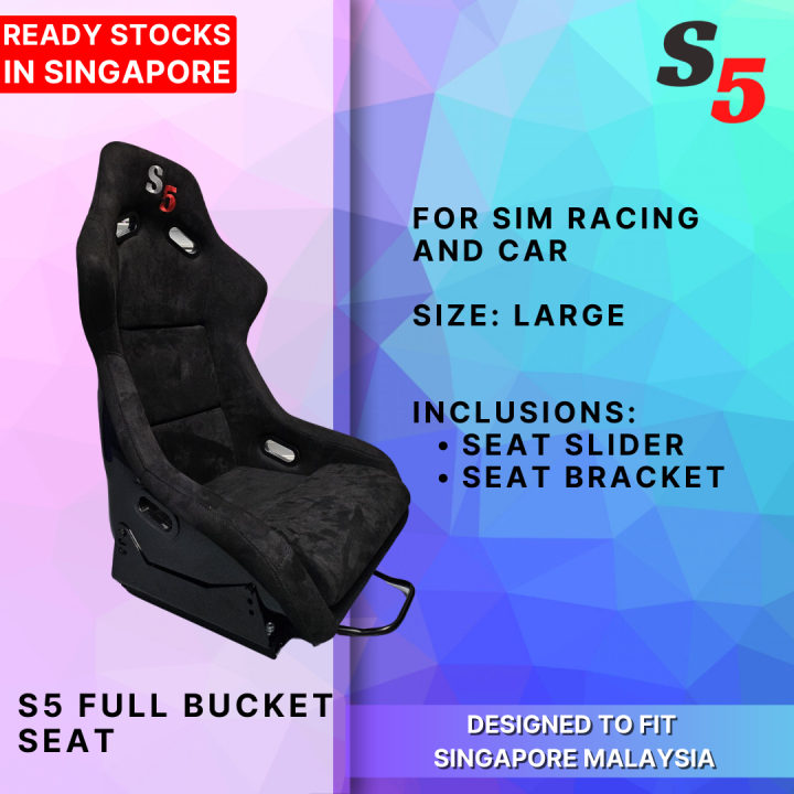 S5 Seat / S5 Full bucket seat / S5 standard seat / Racing Wheel stand ...