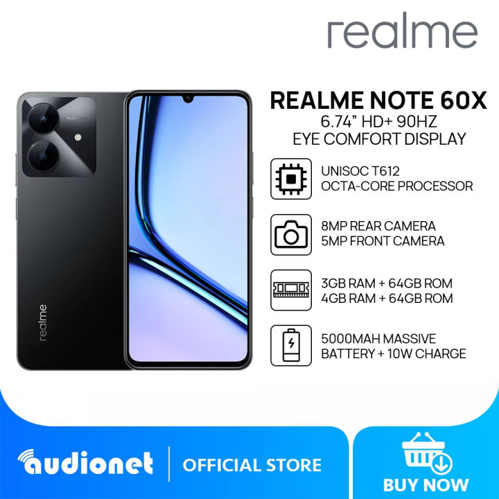 スマートフォン本体 realme Note 60 3GB RAM + 64GB ROM realme Note 60 3GB/64GB スマートフォン本体 シムフリー Amazon