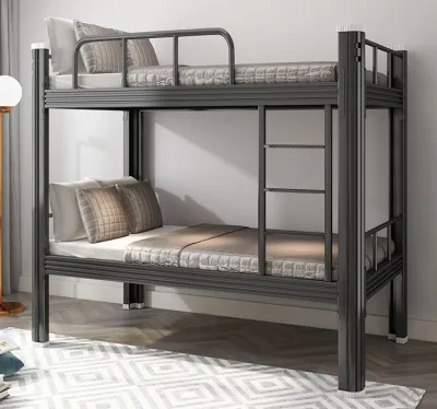 Double Decker Steel Bed Frame Katil Single Besi 2 Tingkat 床架