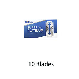 Manual Shaver For Men Classic Stainless Steel Safety Razor Shaver With Brush box Blades Double-Edged Razor Hair Removal Blade Beard Trimmer Shaver Adjustable Safety Razor shave Mens Shaving Double Edge Classic Safety Razor