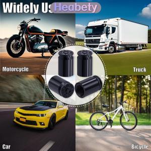 Heabety  4pcs đạn vỏ lốp van Thân mũ hợp kim nhôm xe không khí thân cap cho xe ô tô SUV Xe Tải xe đạp xe máy xe đạp