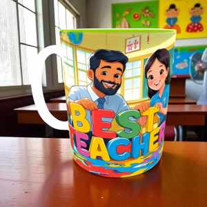 Inner Coated Teachers Day Mug Gift Mug for teacher with Box 11oz